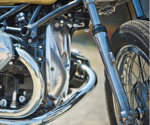Cyclone - pogled na motor