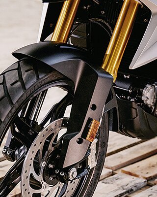 G 310 GS zlatna viljuška.