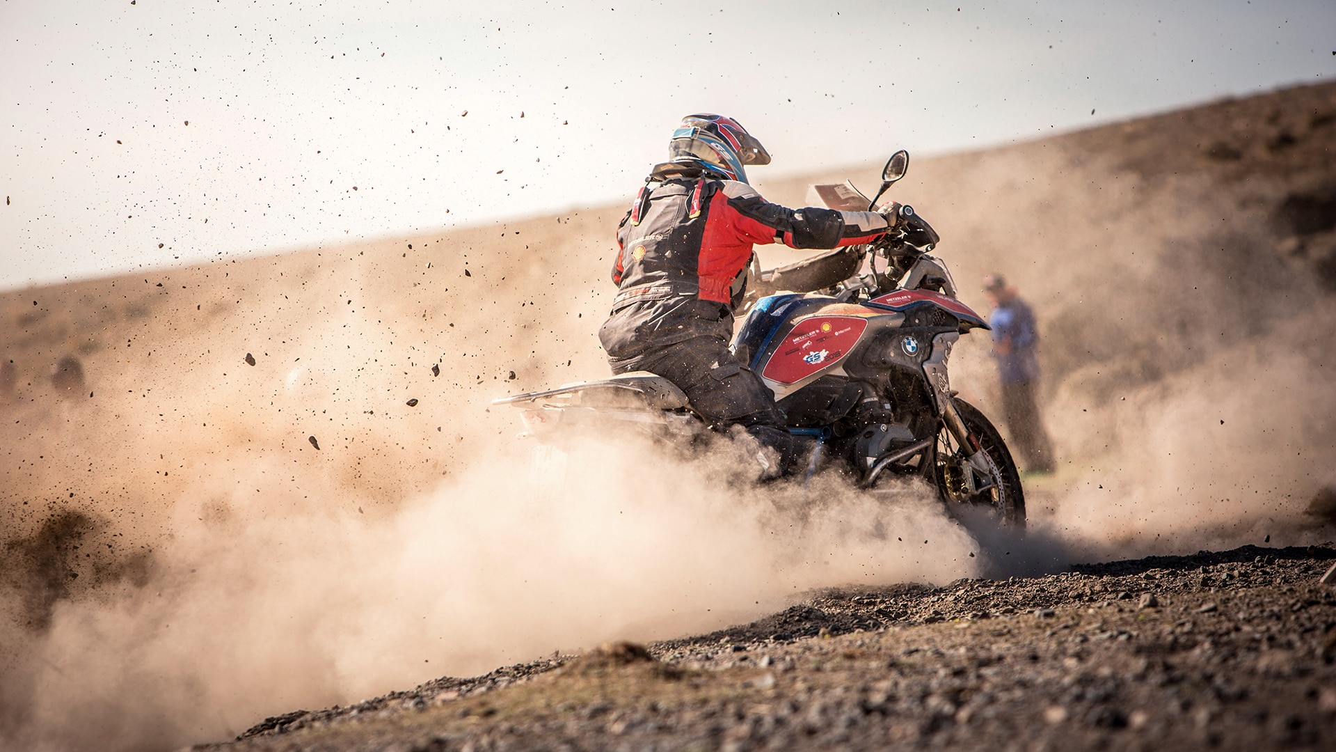 R 1250 GS Adventure na neravnom terenu