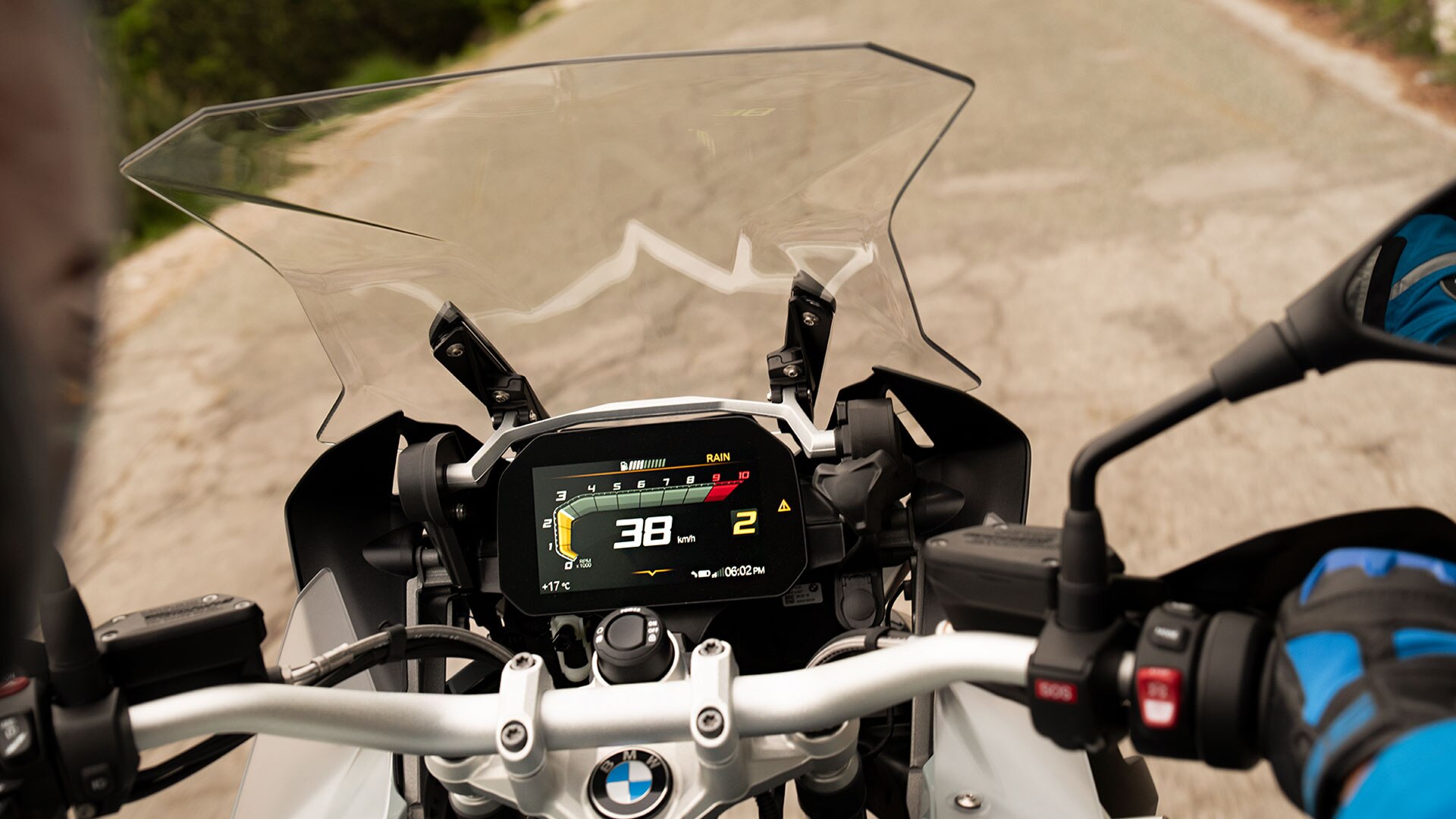 BMW R 1250 GS Adventure veliki vetrobran