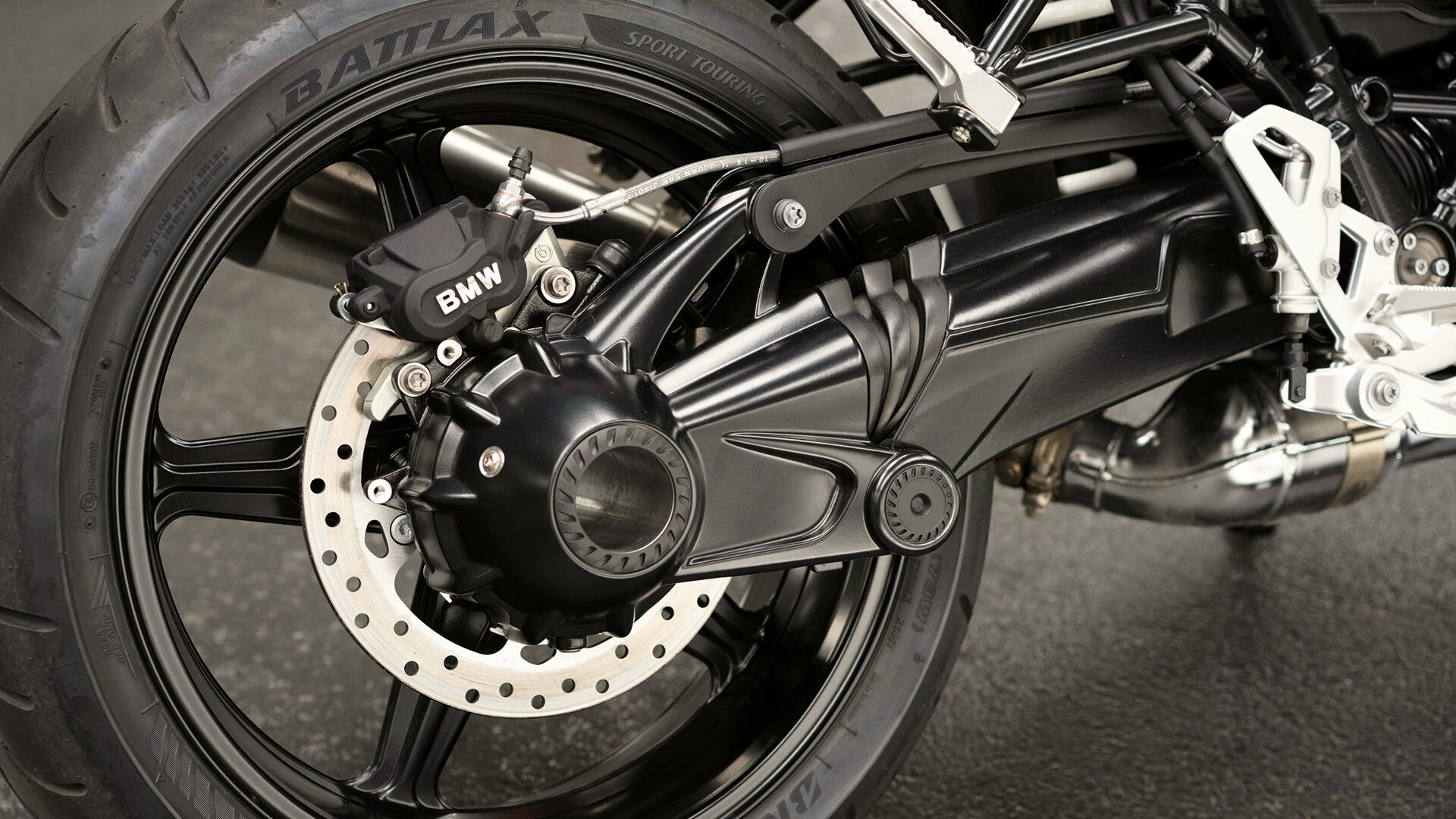 R nineT Pure liveni aluminijumski zadnji nosač