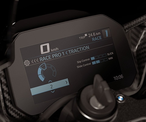 Slip-Slide Control of the M 1000 RR