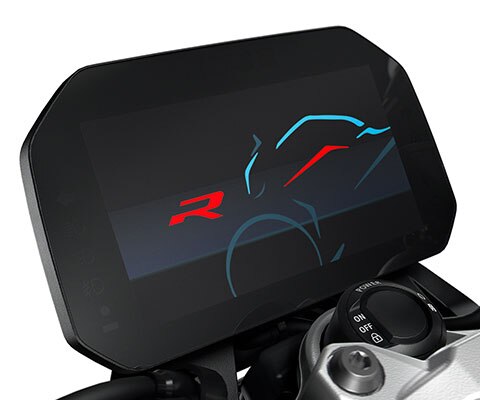 Veliki TFT displej od 6.5" F 900 R.