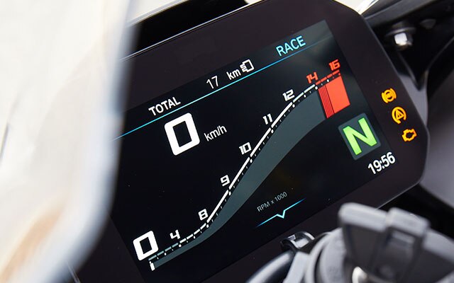BMW RR TFT displej od 6.5"