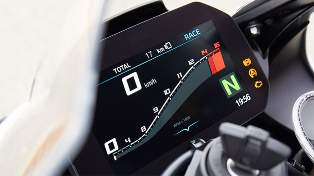 BMW RR TFT displej od 6.5"