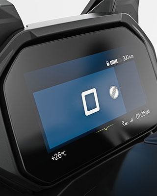 Connectivity (TFT displej) C 400 GT