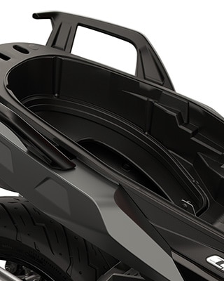 The storage space of the C 400 X from BMW Motorrad