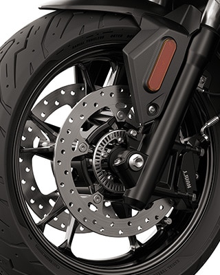 The C 400 X from BMW Motorrad with ABS Pro