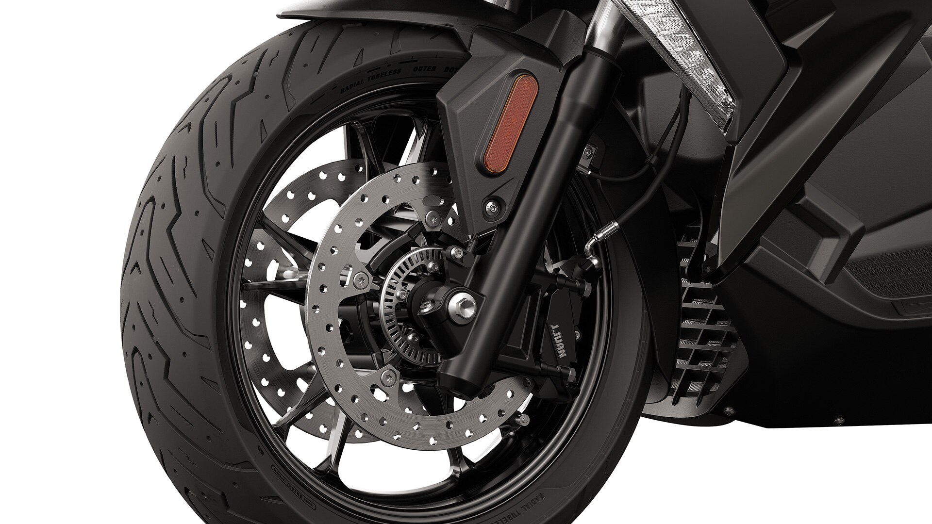 The C 400 X from BMW Motorrad with ABS Pro